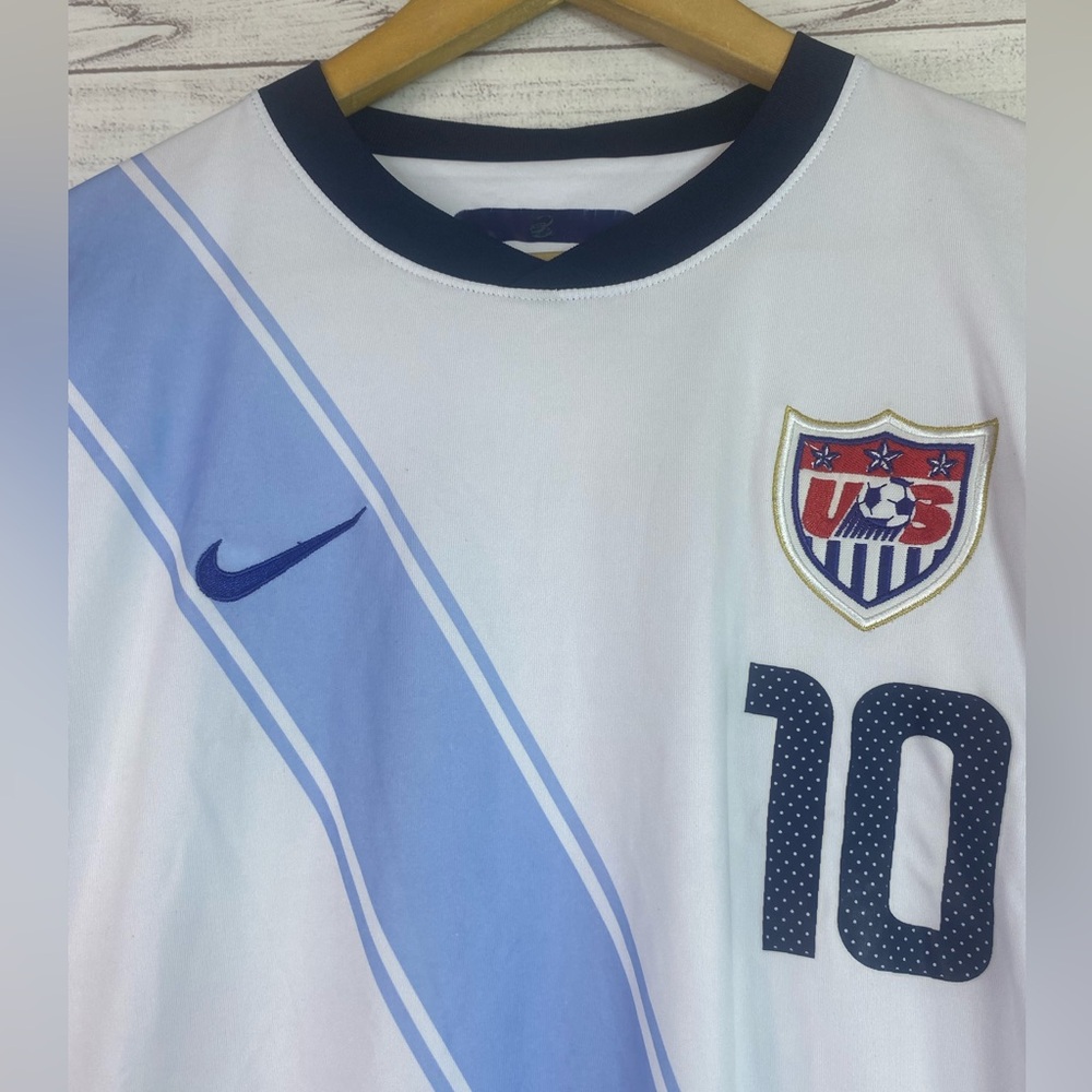 Vintage Nike 2014 FIFA World Cup Cup Brazil USA #10 Donavan Men’s Jersey - Picture 5 of 13